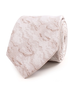 Heren stropdas beige