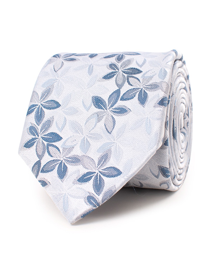 Heren stropdas blauw