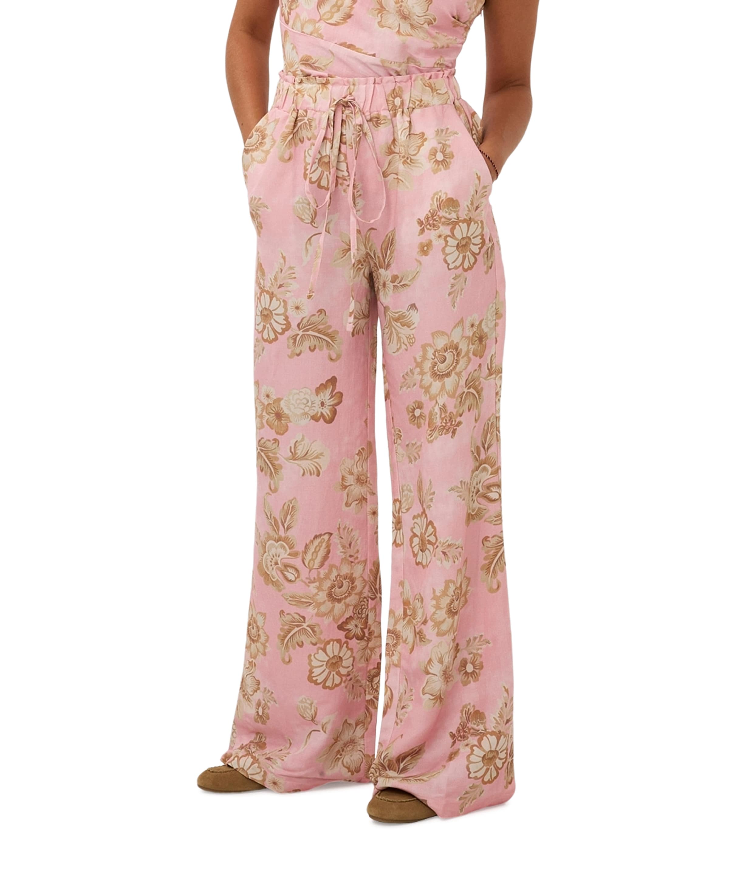 262-53 dames broek roze