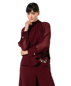 Dames blouse rood