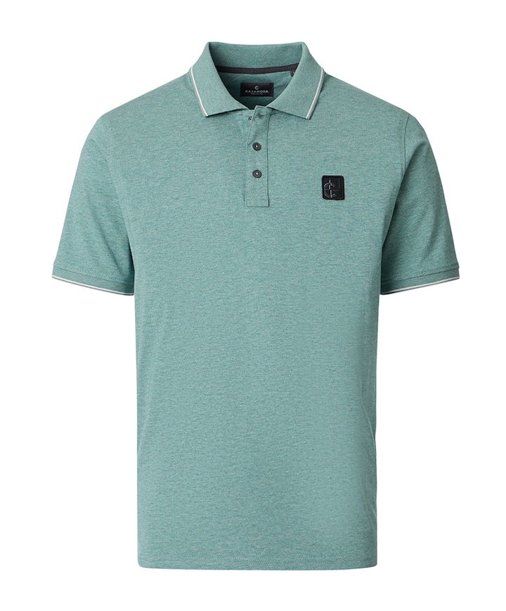 Heren polo groen
