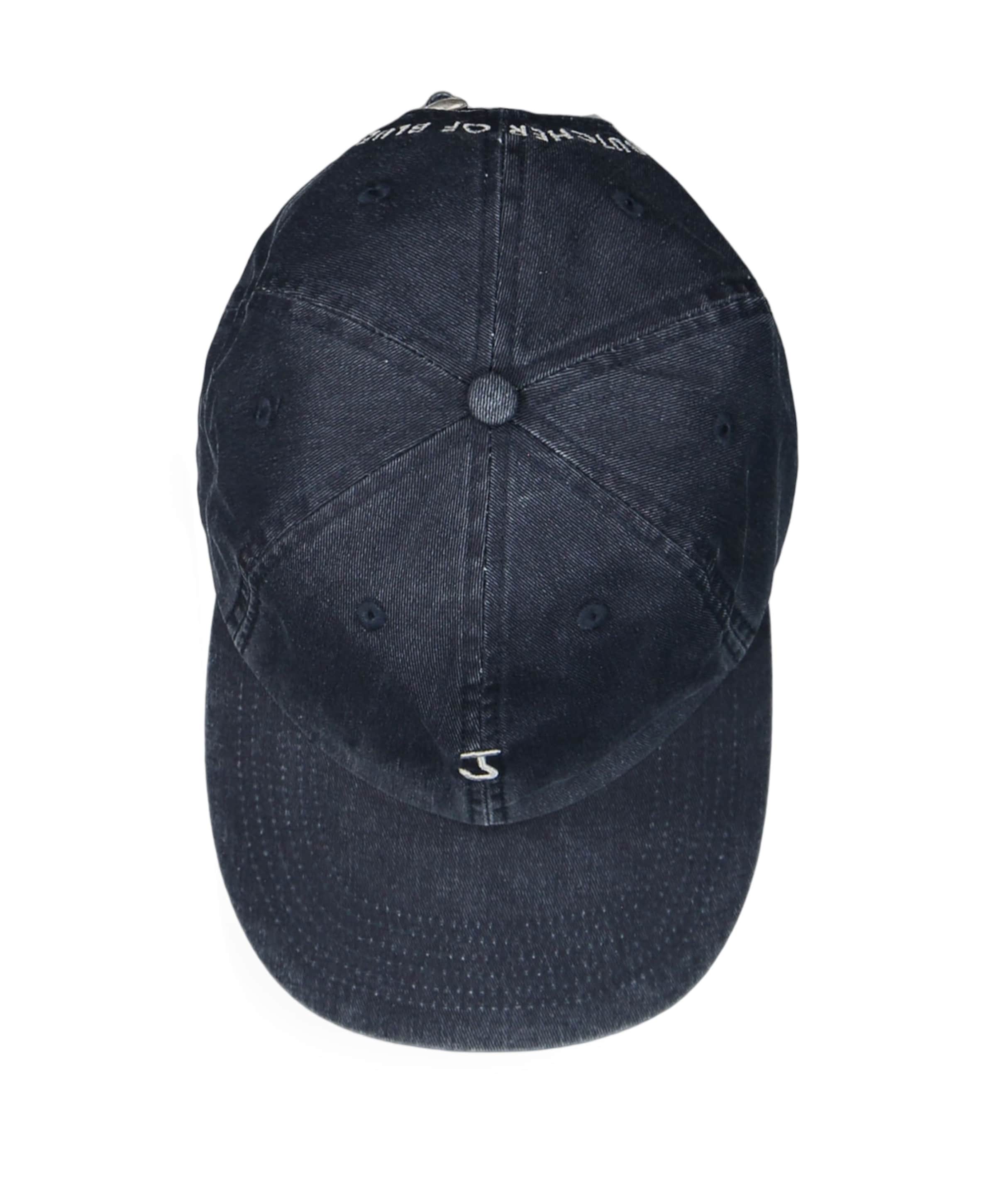 Heren cap blauw