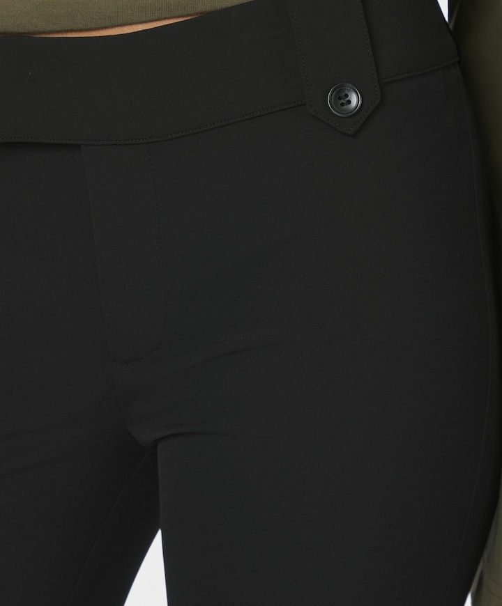 Shawnee Capri Stretch Pants dames capri broek zwart