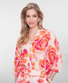 Dames blouse oranje