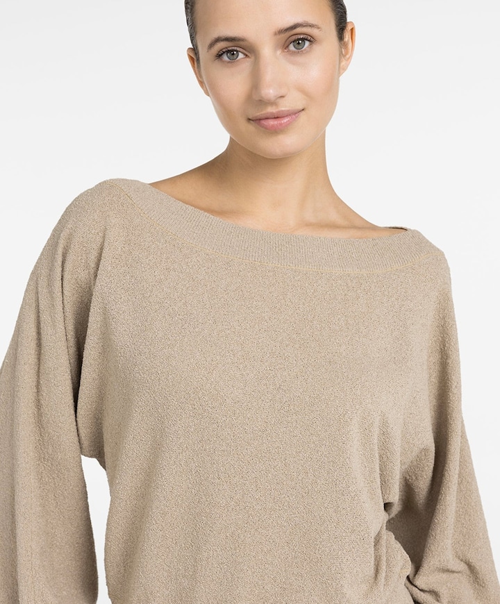 Dames sweater beige