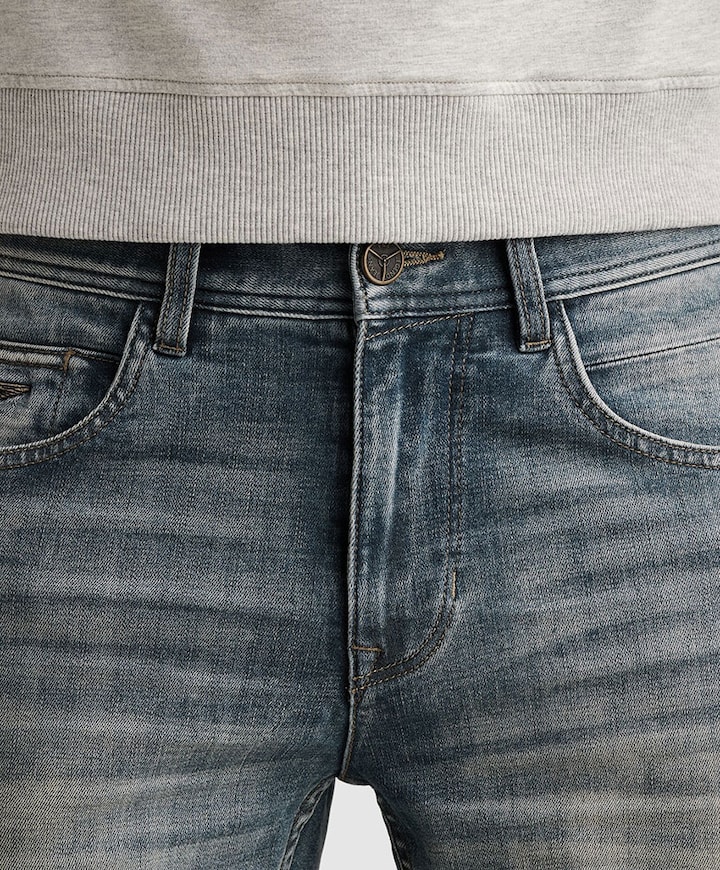 WINGLOAD CROSS HATCH BLUE heren jeans blauw