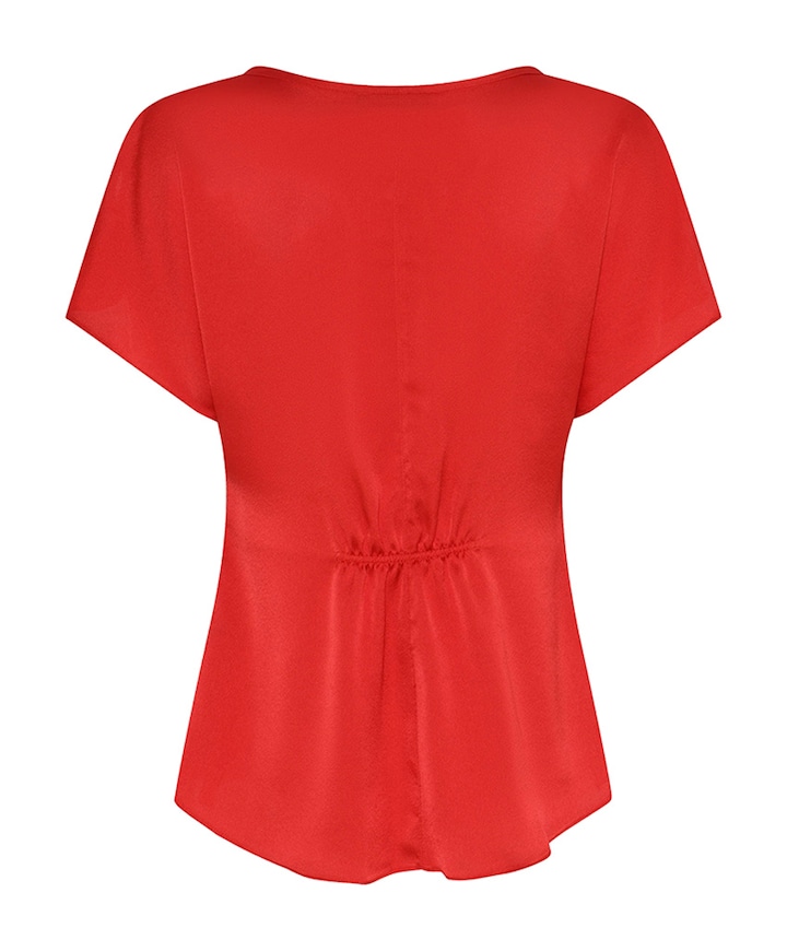 Dames blouse rood