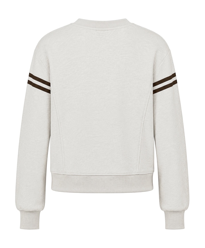 Meisjes sweater beige