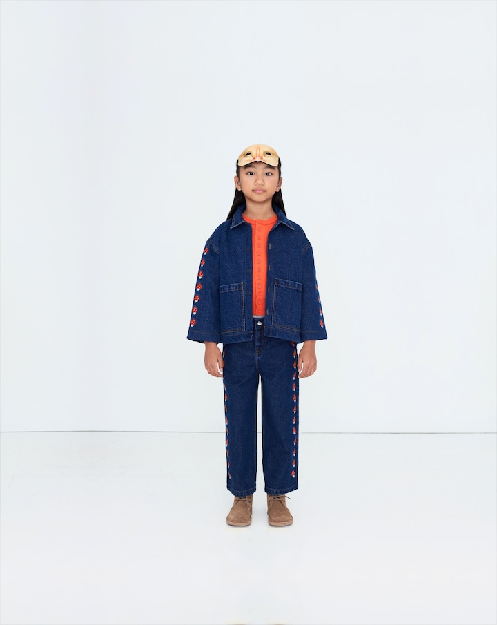 Denin uniseks jeans  blauw