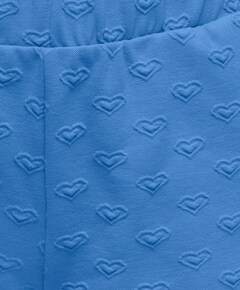 KOGSIMONE WIDE HEART SWT meisjes korte broek blauw