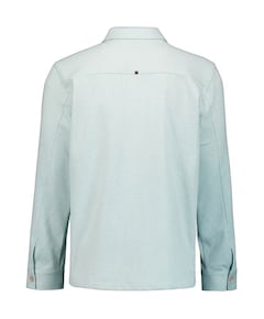 Heren overshirt blauw