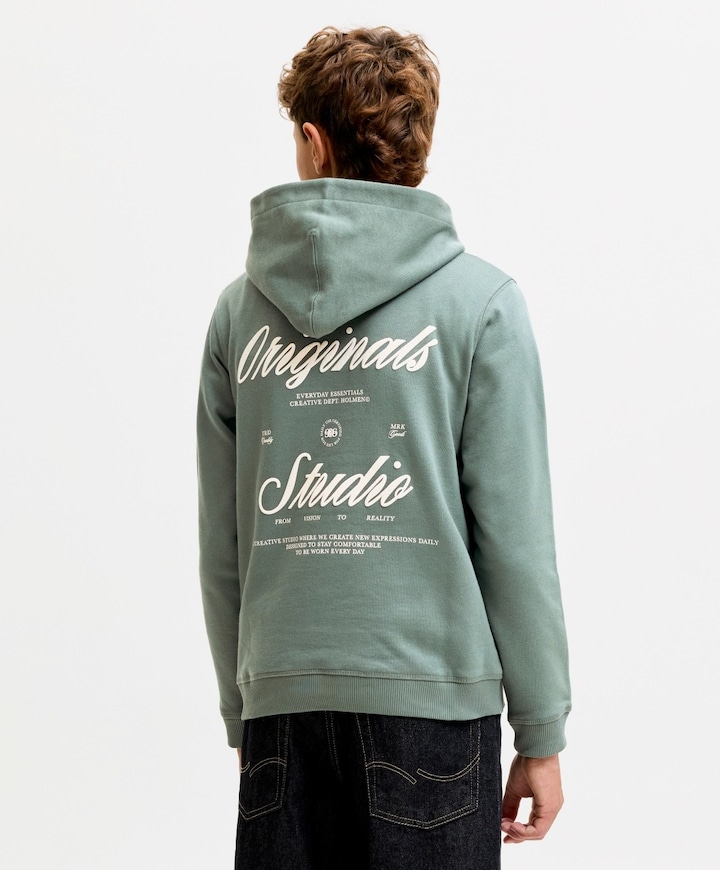 Jongens hoodie groen