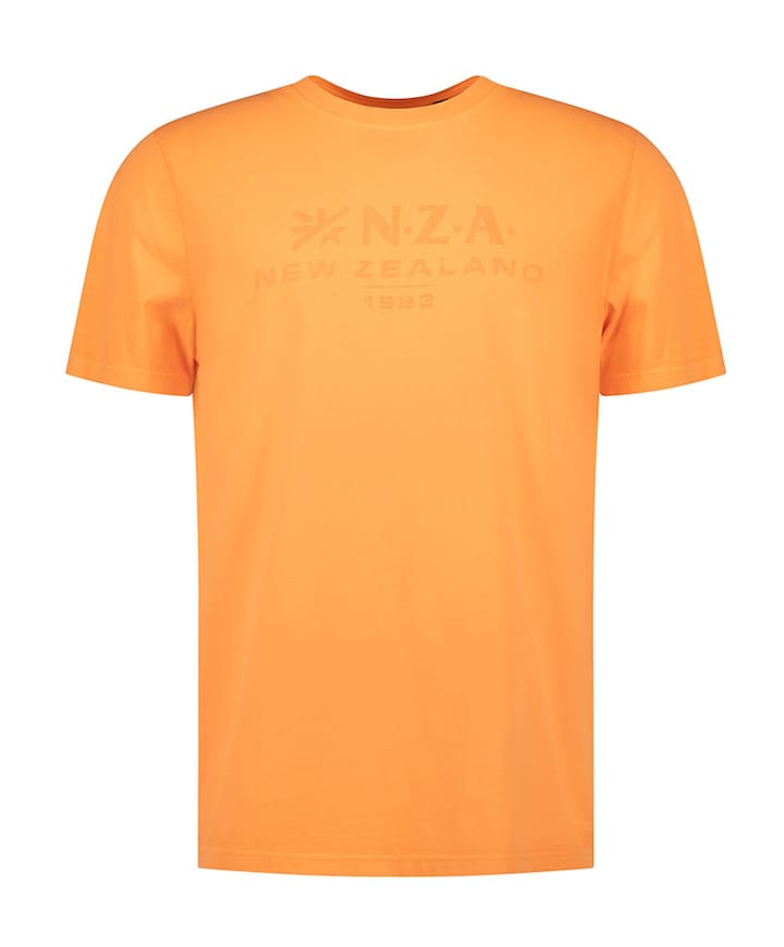 Heren T-shirt oranje