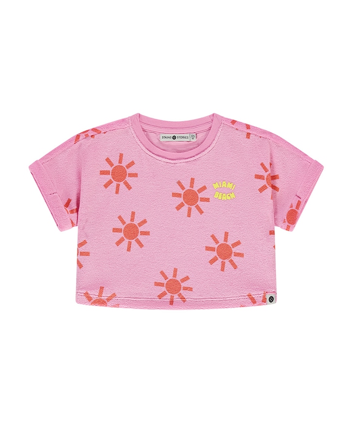 Meisjes T-shirt roze