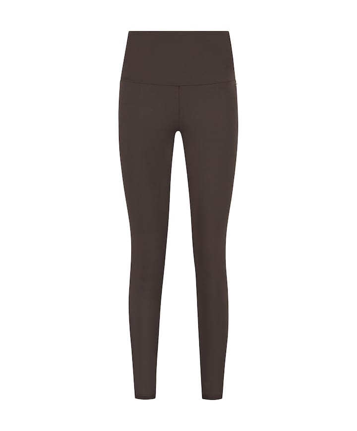 Classic Leggings High Waistband dames tights bruin