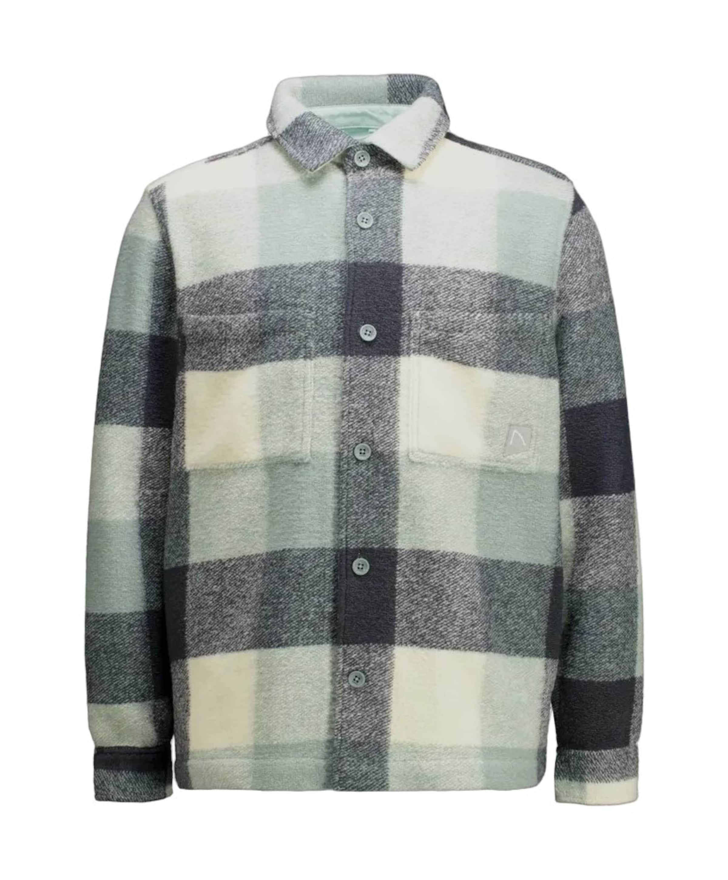 Heren overshirt groen