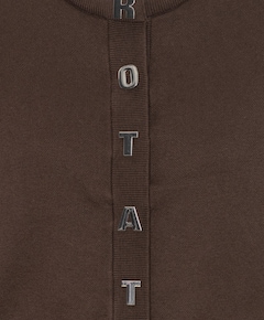 Dames vest bruin