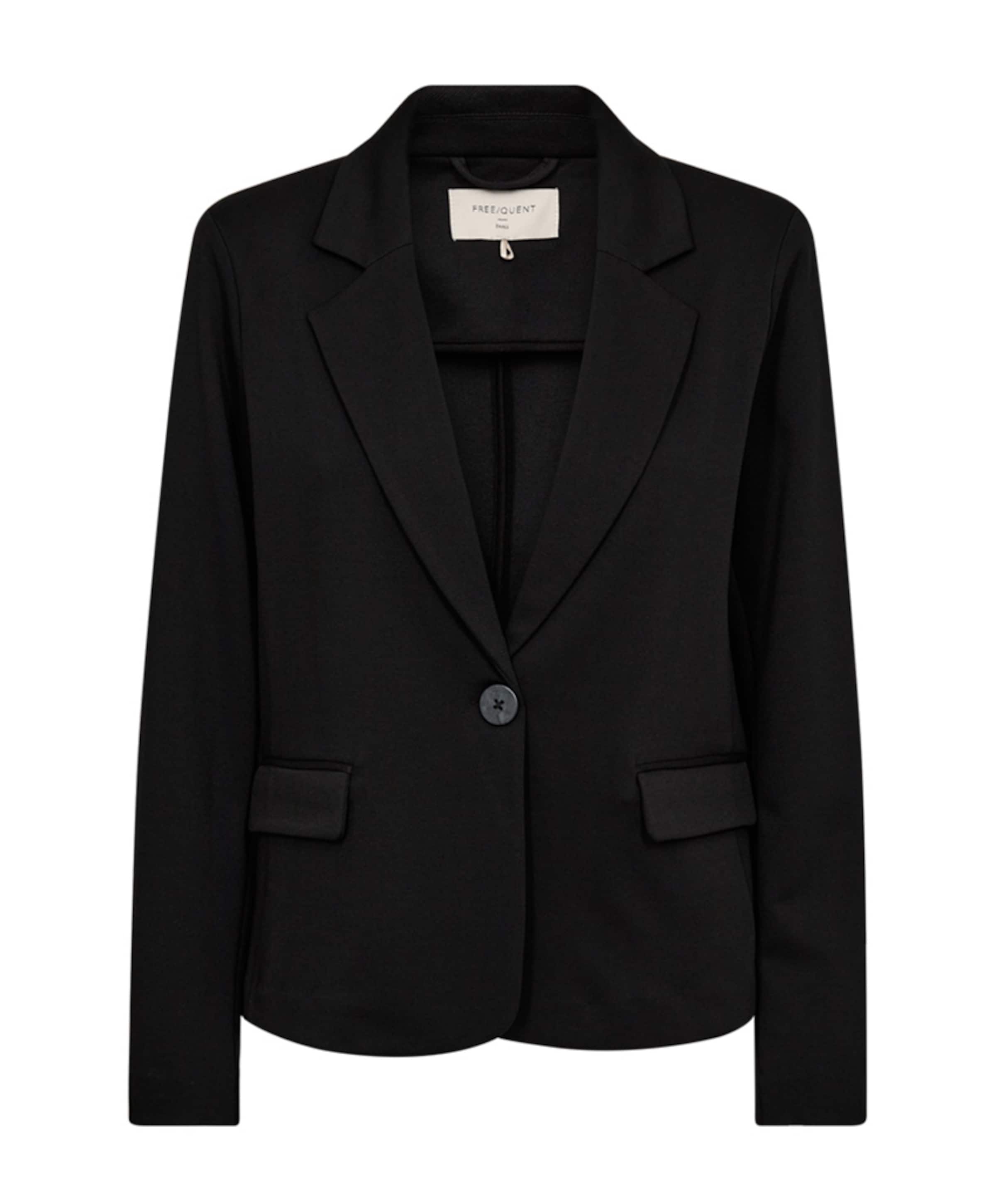 Dames blazer zwart