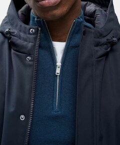 Heren jas blauw