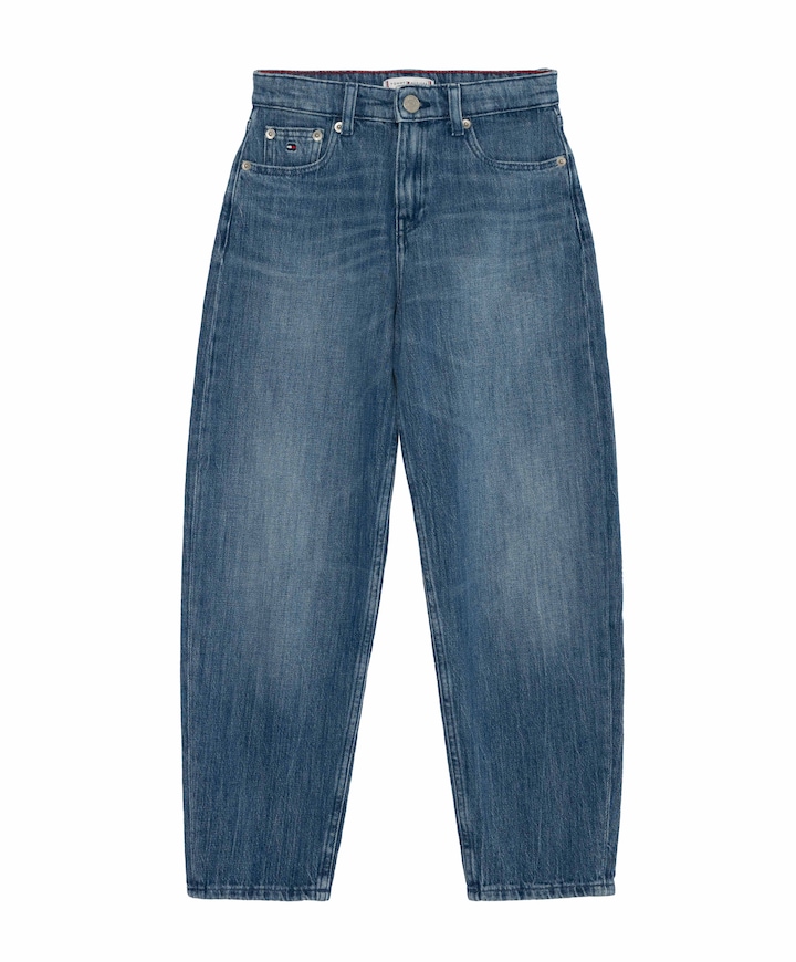 BARREL WASHED meisjes jeans blauw
