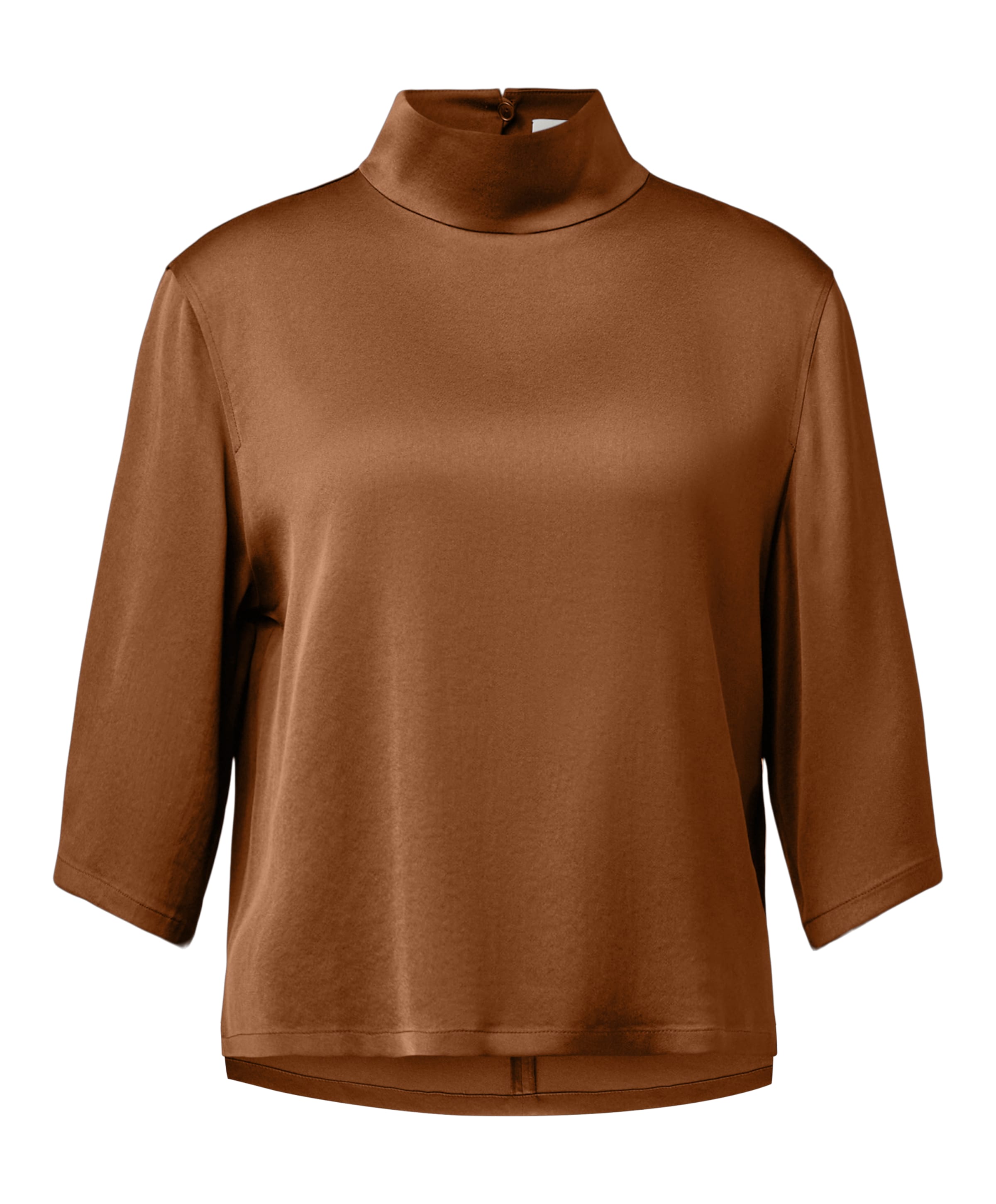 Dames blouse bruin