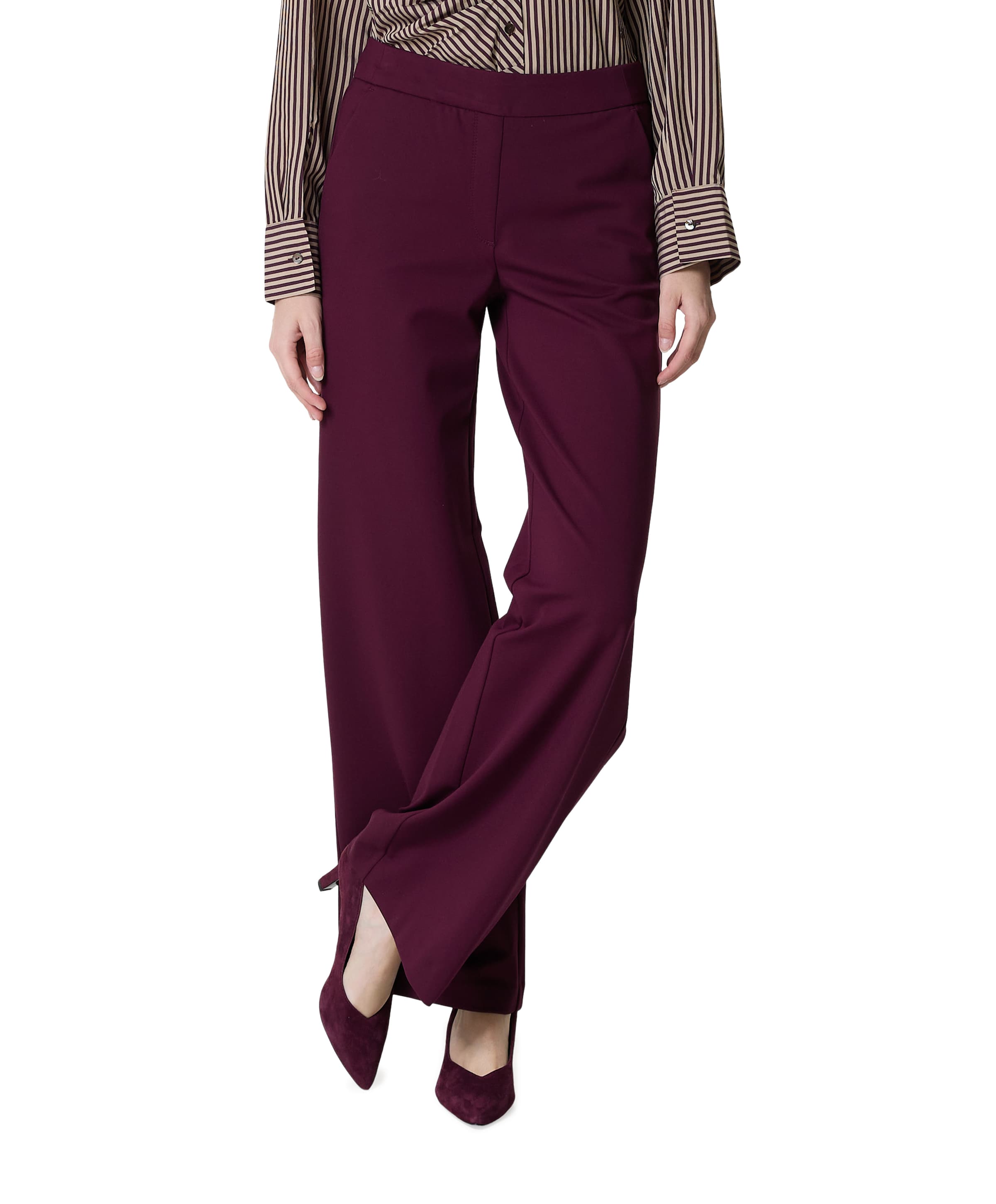 CHIARA dames pantalon paars
