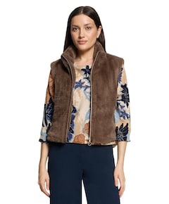 Dames gilet bruin