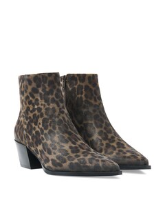 Kate Malina dames enkellaarzen bruin