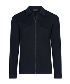 Heren overshirt blauw