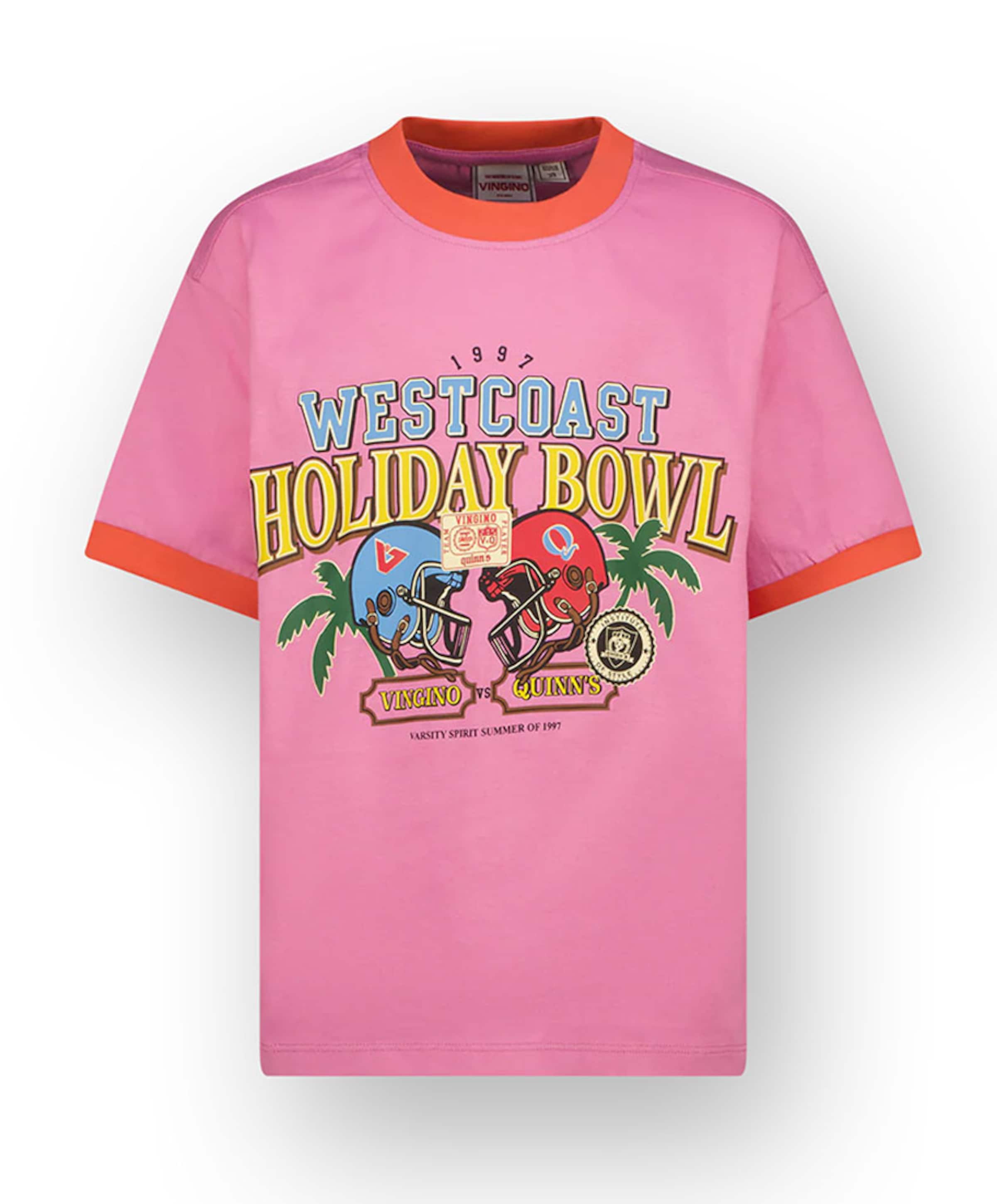 Uniseks T-shirt roze