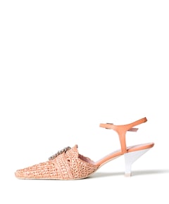 dames slingbacks oranje