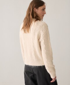 Dames vest ecru