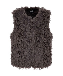 Dames gilet bruin