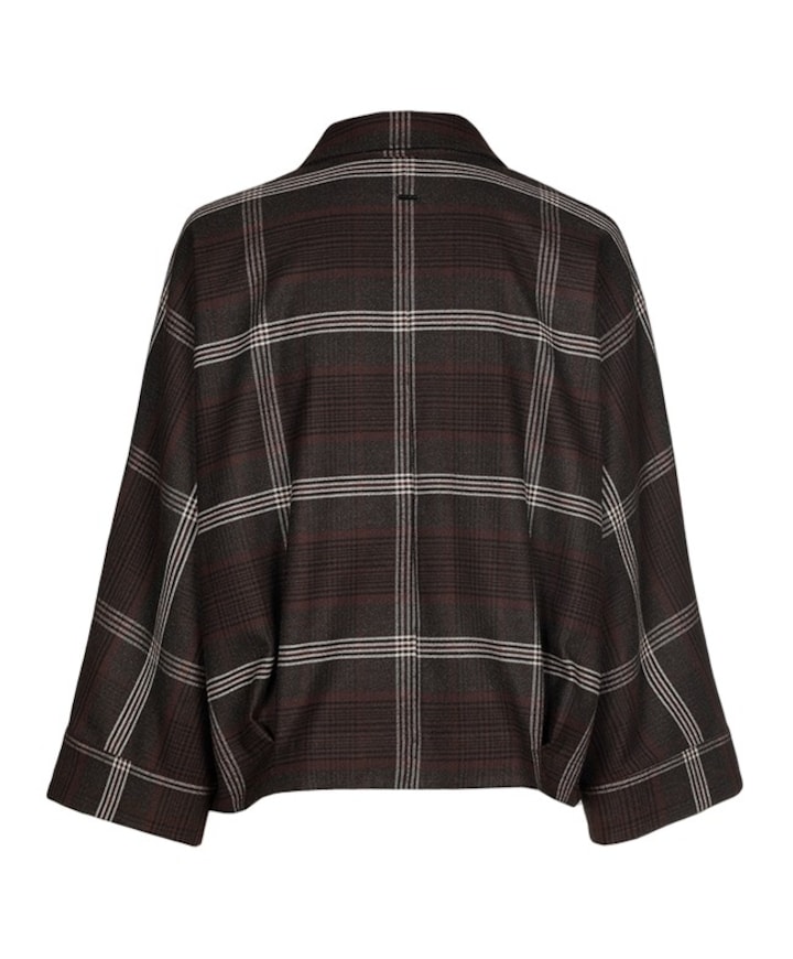 Dames blouse bruin