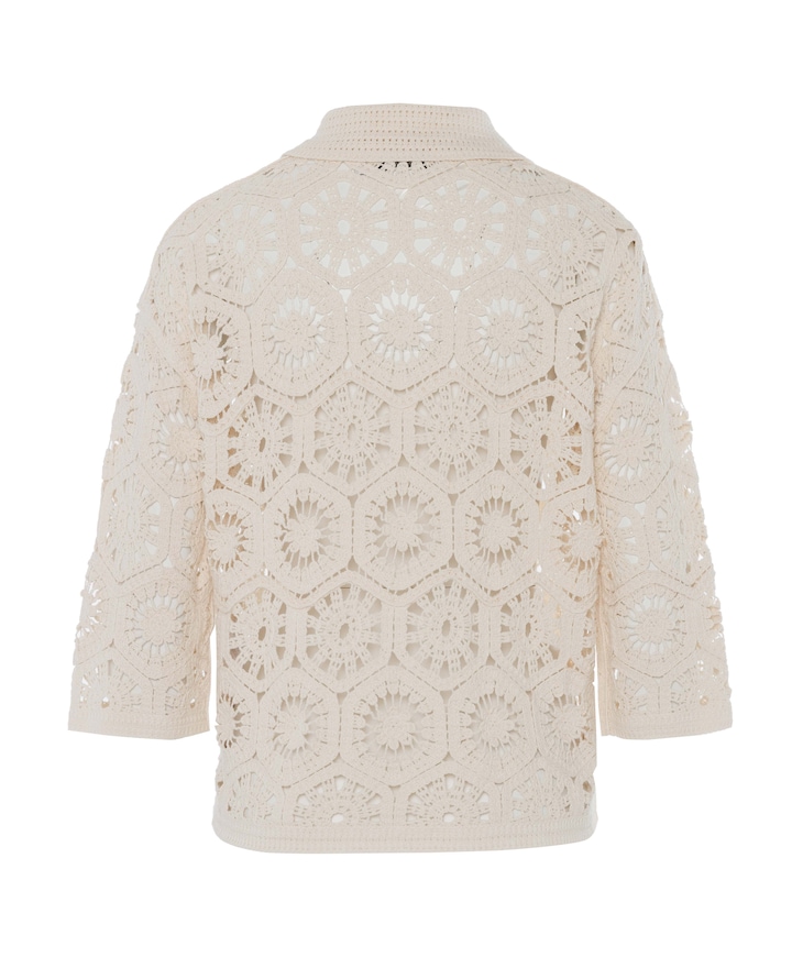 Dames vest beige