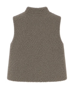 Dames gilet beige
