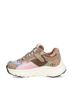 Reza Rush meisjes sneakers beige