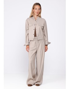 Dames jas beige