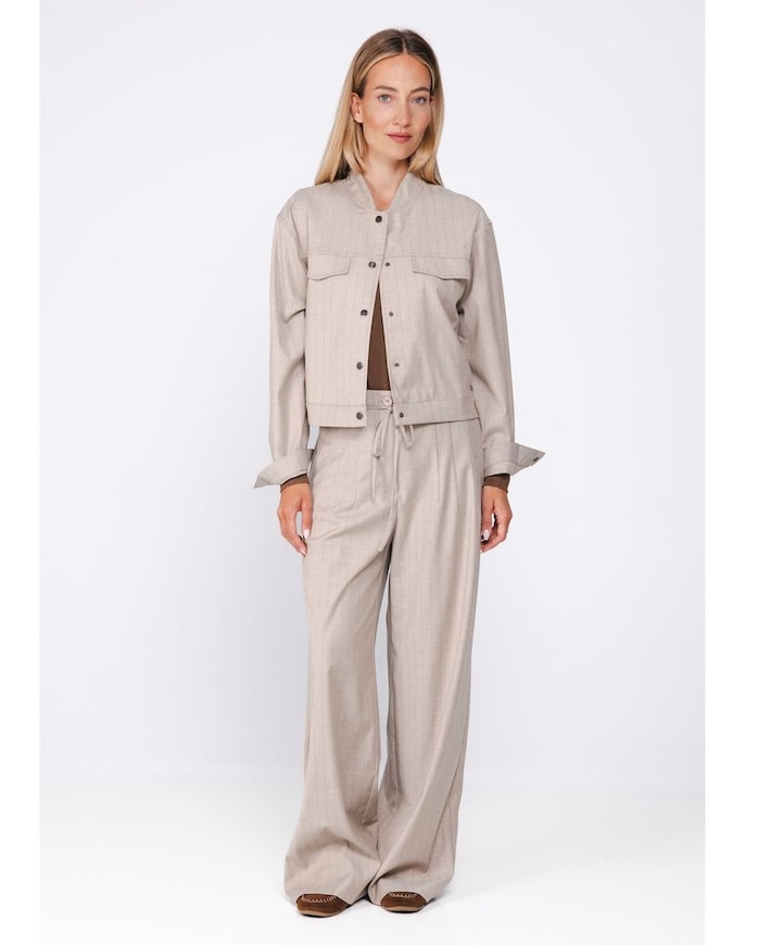 Dames jas beige