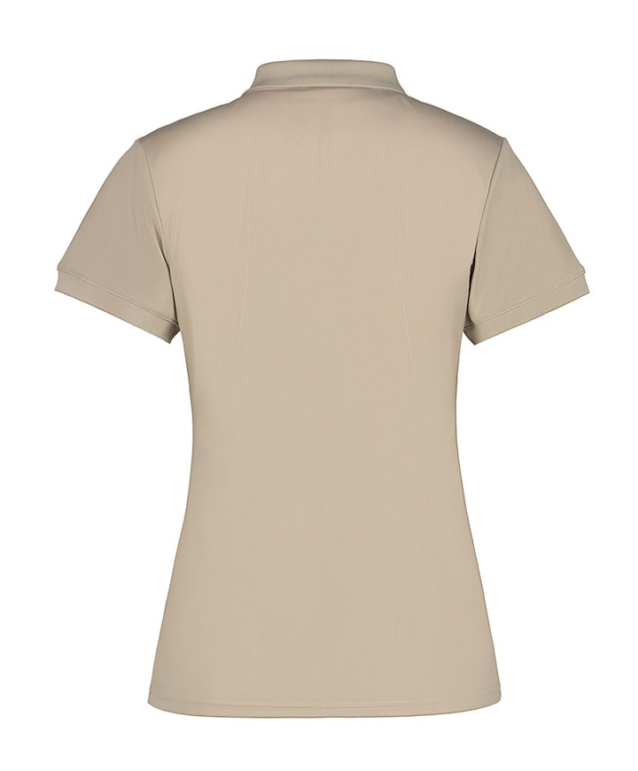 Dames polo beige
