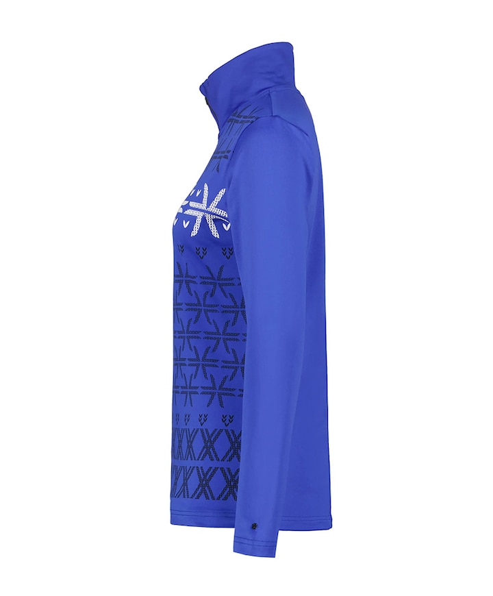 Dames pully blauw