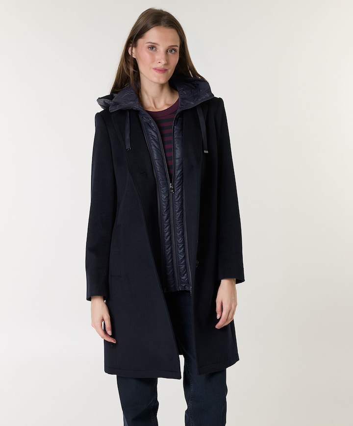 Dames jas blauw