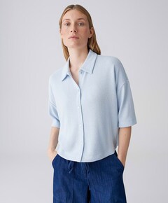 Dames blouse blauw
