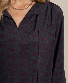 Dames blouse bordeaux