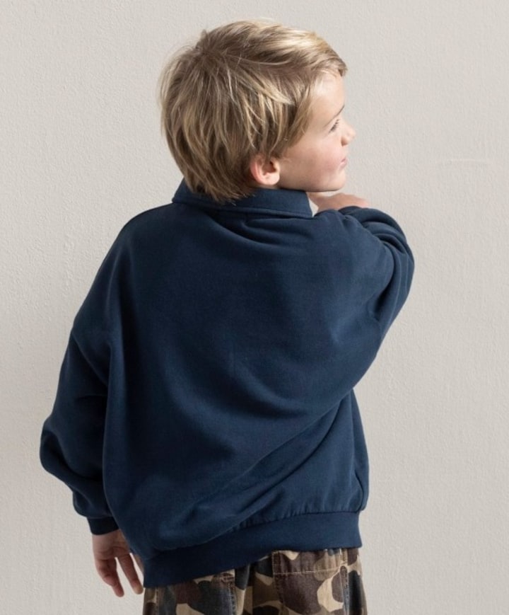 Jongens trui blauw