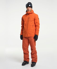 Heren ski-jas oranje