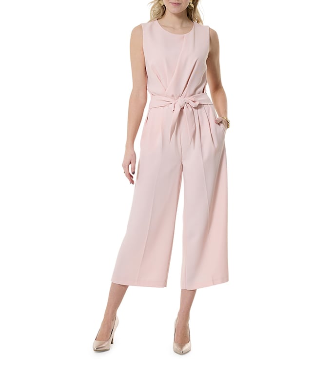 Overall Lang ohne Arm jumpsuit roze