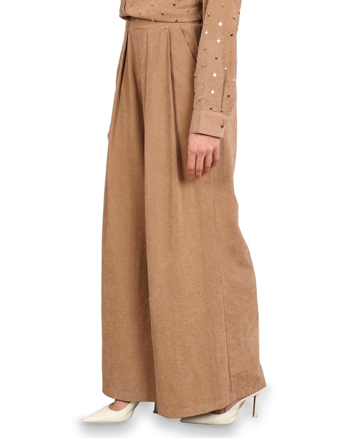 June dames broek beige