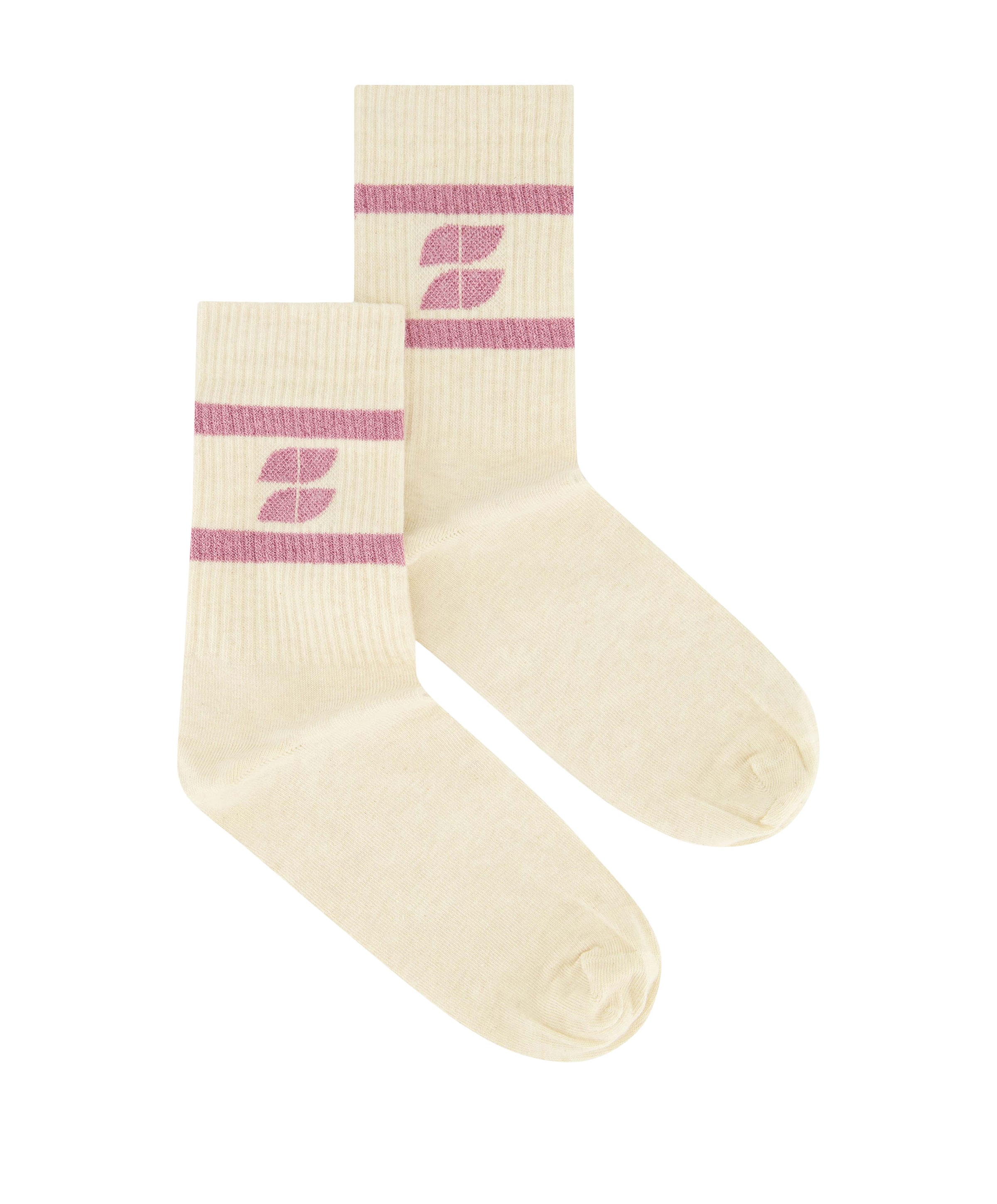 Dames sokken ecru