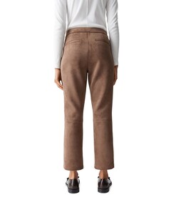 Elvina cozy dames broek bruin